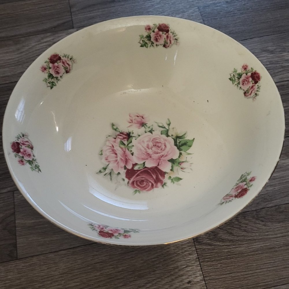 Vintage Formalities Baum Brothers 8" Lg. Serving bowl